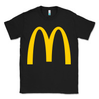 Black mcd onald's golden arches Classic Tee - Craftify