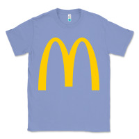 Colony Blue mcd onald's golden arches Classic Tee - Craftify