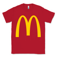 Red mcd onald's golden arches Classic Tee - Craftify