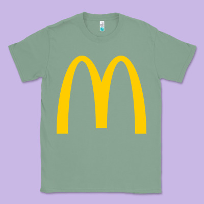 Mcd Onald's Golden Arches Classic Tee Designed By Craftify