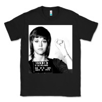Black Jane Fonda Mugshot GIFT Classic Tee - Craftify