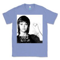 Colony Blue Jane Fonda Mugshot GIFT Classic Tee - Craftify