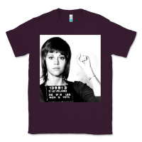 Plum Jane Fonda Mugshot GIFT Classic Tee - Craftify