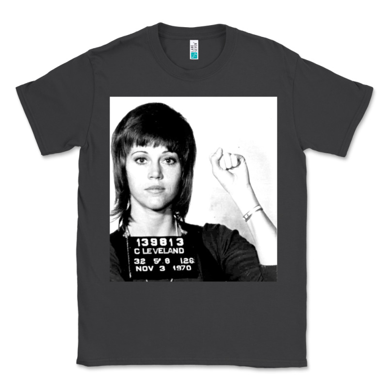 Jane Fonda Mugshot Gift Classic Tee by Craftify | Teevron