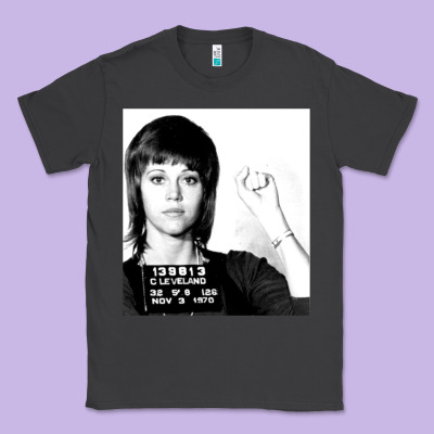 Jane Fonda Mugshot Gift Classic Tee Designed By Craftify
