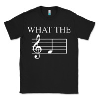 Black what the f note key music humor gift Classic Tee - Craftify