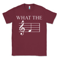 Burgundy what the f note key music humor gift Classic Tee - Craftify