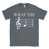 Charcoal Heather what the f note key music humor gift Classic Tee - Craftify