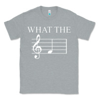Heather Grey what the f note key music humor gift Classic Tee - Craftify