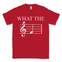 Red what the f note key music humor gift Classic Tee - Craftify