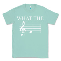Seafoam what the f note key music humor gift Classic Tee - Craftify