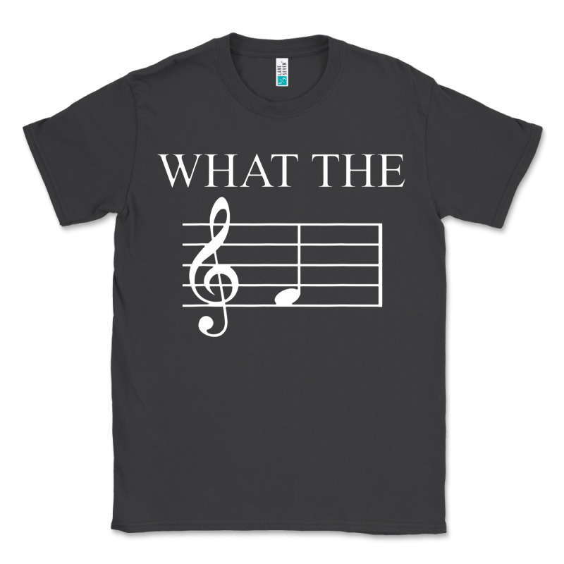 What The F Note Key Music Humor Gift Classic Tee by Craftify | Teevron