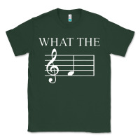 Sports Green what the f note key music humor gift Classic Tee - Craftify
