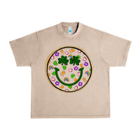French Oak st patrick s day smiley face Urban Heavy Tee - Artiststas