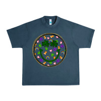Midnight Navy st patrick s day smiley face Urban Heavy Tee - Artiststas