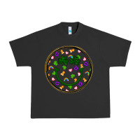 Pigment Black st patrick s day smiley face Urban Heavy Tee - Artiststas