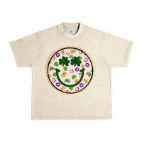 Sandshell st patrick s day smiley face Urban Heavy Tee - Artiststas
