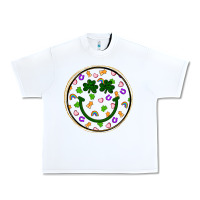 White st patrick s day smiley face Urban Heavy Tee - Artiststas