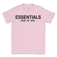 Bubblegum Pink Fear Of God Essentials Classic Tee - Craftify
