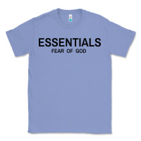 Colony Blue Fear Of God Essentials Classic Tee - Craftify