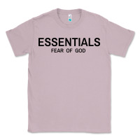 Lilac Fear Of God Essentials Classic Tee - Craftify