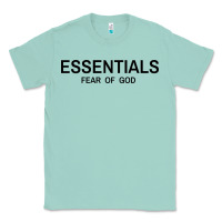 Seafoam Fear Of God Essentials Classic Tee - Craftify