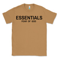 Toasted Coconut Fear Of God Essentials Classic Tee - Craftify