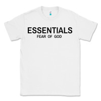 White Fear Of God Essentials Classic Tee - Craftify