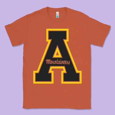 Appalachia State Mountaineers Classic Tee Designed By Craftify