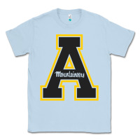Dusty Blue appalachia state mountaineers Classic Tee - Craftify