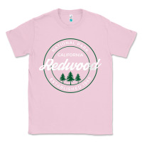 Bubblegum Pink womens redwood national park california gifts souvenir ca v neck t shi Classic Tee - Craftify
