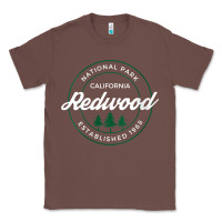 Chestnut womens redwood national park california gifts souvenir ca v neck t shi Classic Tee - Craftify