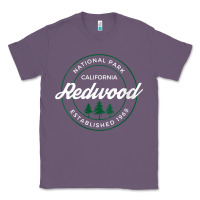 Lavender womens redwood national park california gifts souvenir ca v neck t shi Classic Tee - Craftify