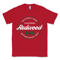 Womens Redwood National Park California Gifts Souvenir Ca V Neck T Shi Classic Tee | Teevron