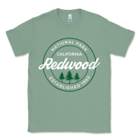 Sage womens redwood national park california gifts souvenir ca v neck t shi Classic Tee - Craftify