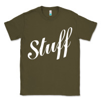 Army Green stuff Classic Tee - Craftify