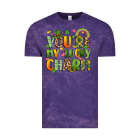 Cloud Purple you're my lucky charm Vintage Tee - Artiststas