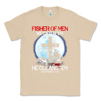Mushroom fisher of men we catch  em he cleans  em matthew 4 19 Classic Tee - Craftify