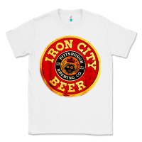 White #beer irons city Classic Tee - Craftify