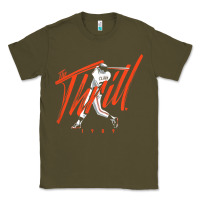 Army Green will clark   the thrill   san francisco baseball t shirt Classic Tee - Craftify