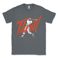 Charcoal Heather will clark   the thrill   san francisco baseball t shirt Classic Tee - Craftify