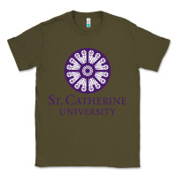 Army Green ST. CATHERINE UNIVERSITY Classic Tee - Craftify
