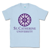 Dusty Blue ST. CATHERINE UNIVERSITY Classic Tee - Craftify