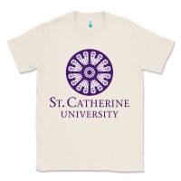 Natural ST. CATHERINE UNIVERSITY Classic Tee - Craftify