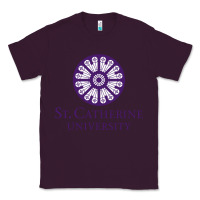 Plum ST. CATHERINE UNIVERSITY Classic Tee - Craftify