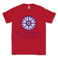 Red ST. CATHERINE UNIVERSITY Classic Tee - Craftify