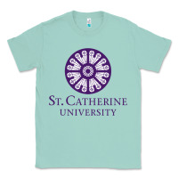 Seafoam ST. CATHERINE UNIVERSITY Classic Tee - Craftify