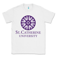 White ST. CATHERINE UNIVERSITY Classic Tee - Craftify