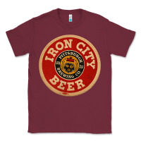 Burgundy beer irons city pittsburgh beer lover t shirt Classic Tee - Craftify