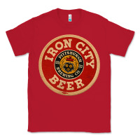 Red beer irons city pittsburgh beer lover t shirt Classic Tee - Craftify